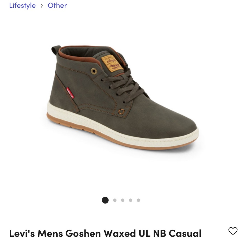 New Levi's Men's Chukka Boots